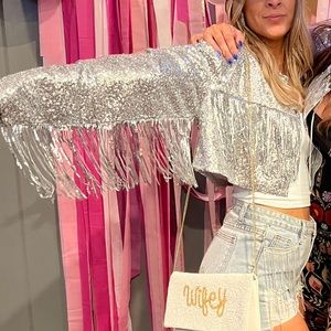 12th tribe sequin jacket